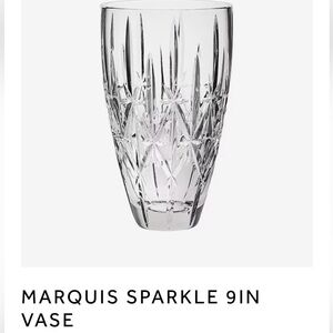 Marquis by Waterford crystal vase